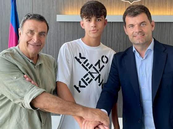 Article image:Barcelona academy whizkid wants to stay at club despite Premier League approaches