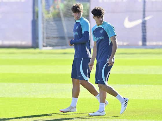 Article image:Barcelona teenage academy duo dream of winning the Champions League