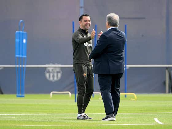 Article image:Xavi ready to make a U-turn and stay at Barcelona, final decision up to Laporta