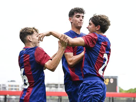 Article image:Barcelona coach calls up a new face from the academy for training ahead of El Clasico