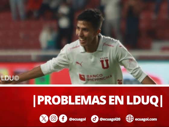 Imagen del artículo:BAJA CLAVE || (FOTO) Liga de Quito pierde a otro titular importante por lesión