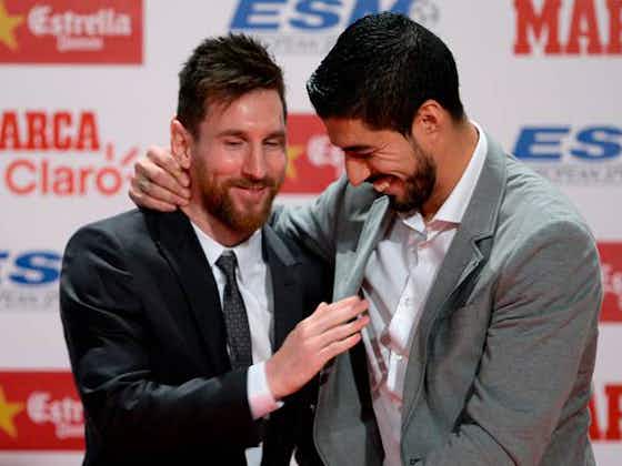 Imagen del artículo:Suárez: «Como compañero y amigo, me duele la situación de Messi»