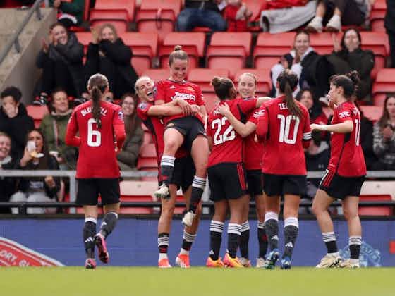 Article image:Manchester United Women go back up to fourth after fightback