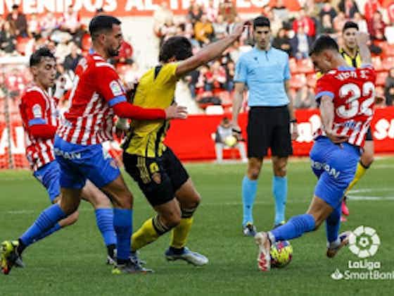 Imagen del artículo:Sporting de Gijón 1 - Real Zaragoza 0. "Victoria Sportinguista ante un Zaragoza que tiró el partido en el min 10"