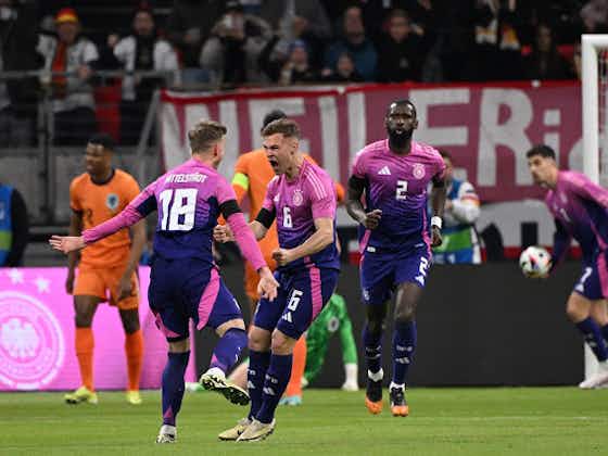 Imagem do artigo:De camisa rosa, Alemanha vira sobre a Holanda e embala rumo à Eurocopa