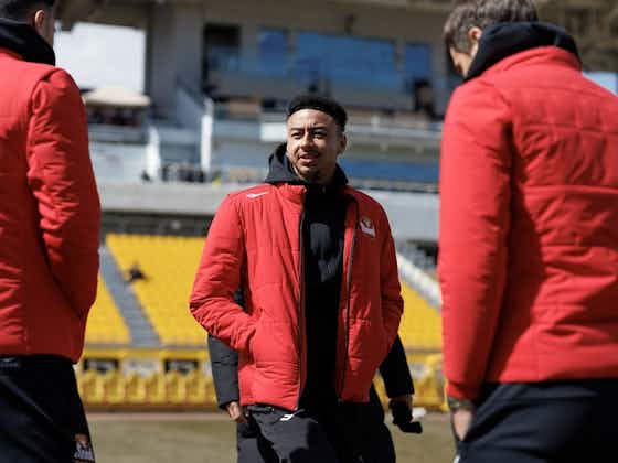 Article image:Lingard says he has settled in "really quickly" at FC Seoul
