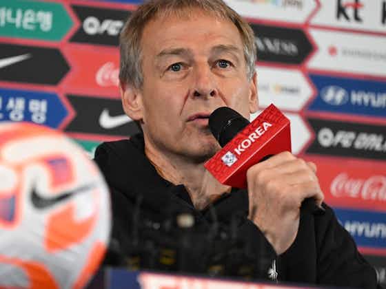 Article image:2023 AFC Asian Cup: Jurgen Klinsmann names 26-man South Korea squad