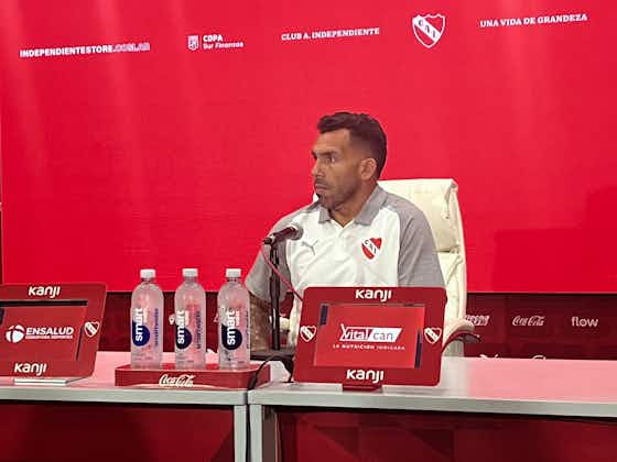 Imagen del artículo:Carlos Tevez: “Me voy a quedar en Independiente porque tengo tres años de contrato”