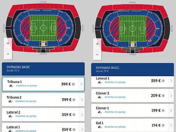 Article image:Fans furious Champions League quarter-final prices to see Real Madrid, Barcelona and Atletico are released