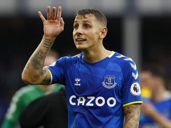 Article image:Everton suffer Lucas Digne injury blow ahead of West Ham clash