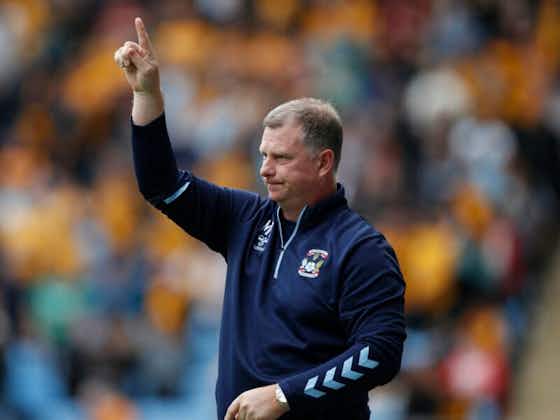 Article image:Mark Robins lauds Coventry City’s supporters ahead of the club’s clash with Blackburn
