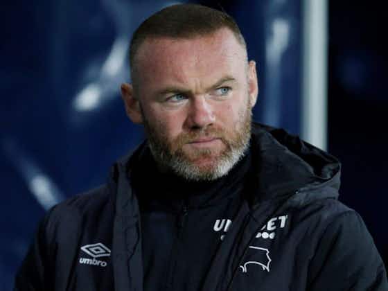 Article image:Wayne Rooney reveals timeline for when stricken Derby County duo could return to action
