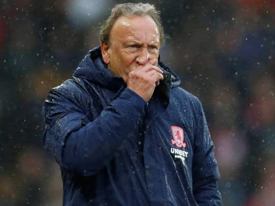 Article image:Neil Warnock delivers bleak early Middlesbrough injury update ahead of Barnsley clash