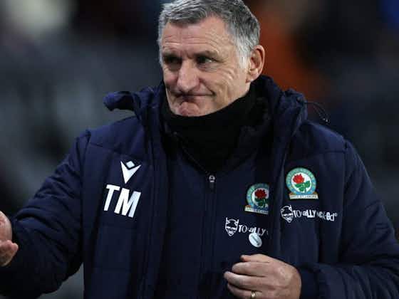 Article image:Tony Mowbray makes admission over his Blackburn Rovers future