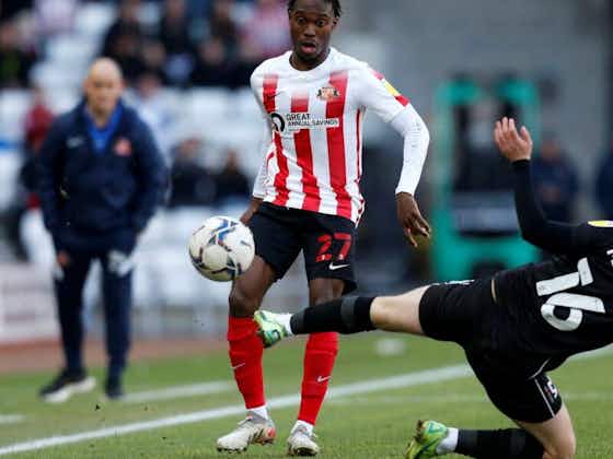 Article image:Jay Matete shares message as he reflects on Sunderland’s play-off triumph over Wycombe