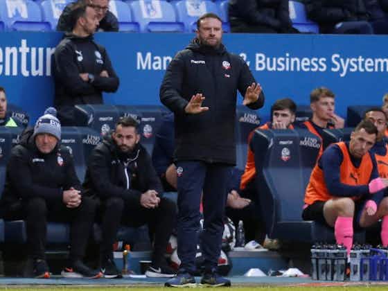 Article image:Ian Evatt reveals next steps to solve key Bolton Wanderers issue