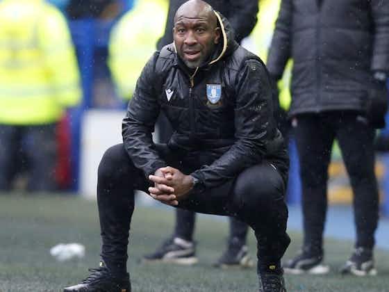 Article image:Darren Moore reacts as Sheffield Wednesday face supporter criticism in Charlton Athletic win
