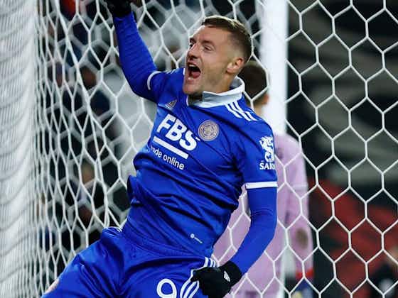 Article image:EFL Cup: Jamie Vardy pens message to Leicester City supporters after netting in MK Dons clash