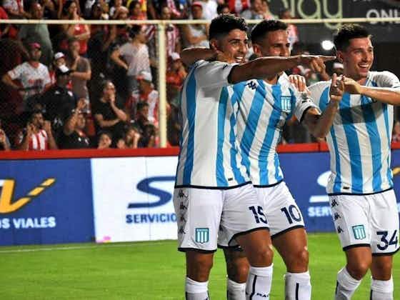 Imagen del artículo:Primer gol de Paolo Guerrero en la Liga Profesional y Racing derrotó 3-1 a Unión de Santa Fe.