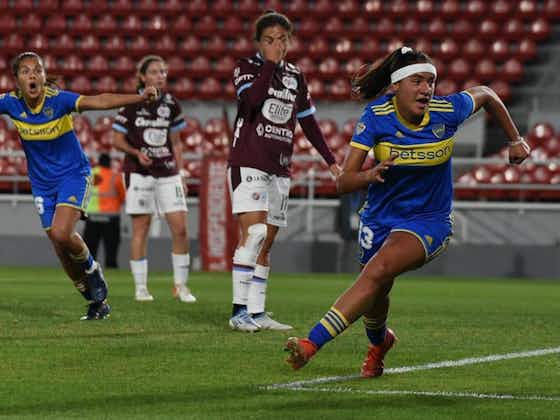 Imagen del artículo:Boca Juniors 1-0 UAI Urquiza: Estefanía Palomar hizo el gol y le dio el título a las Gladiadoras