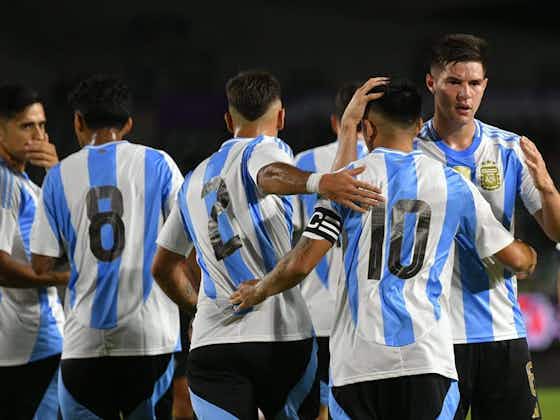 Imagen del artículo:¿Dónde ver EN VIVO y ONLINE Selección Argentina Sub 23 vs. México por el amistoso internacional?