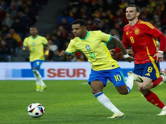Imagen del artículo:En un partidazo, Brasil y España empataron 3-3 en amistoso internacional