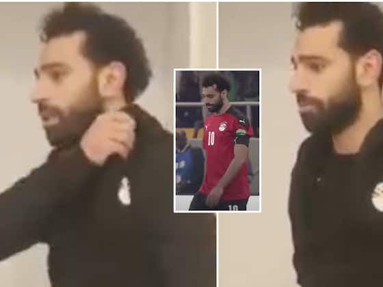 Article image:Mo Salah gave emotional speech to Egypt teammates after World Cup exit