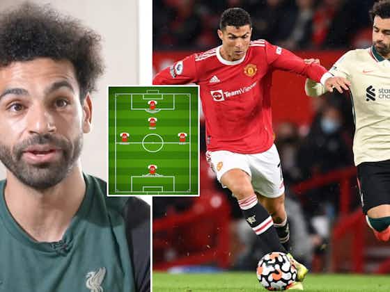 Article image:Mohamed Salah picks Cristiano Ronaldo and Liverpool teammate in dream 5-a-side team