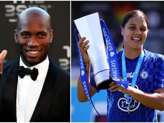 Article image:Chelsea: Didier Drogba says Sam Kerr’s goal was better than his