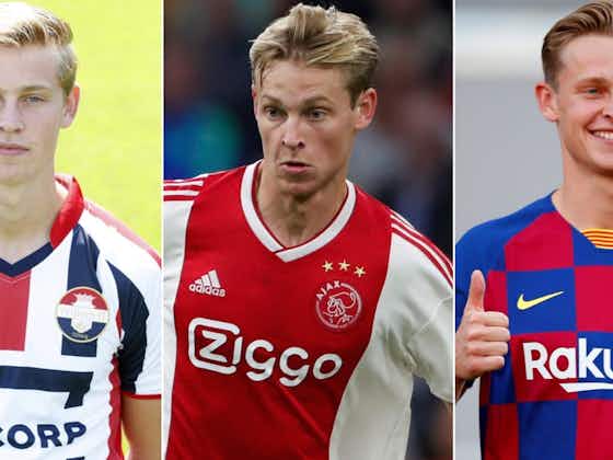 Article image:Frenkie de Jong to Man Utd: How Ajax signed midfielder for €1 from Willem II in 2015