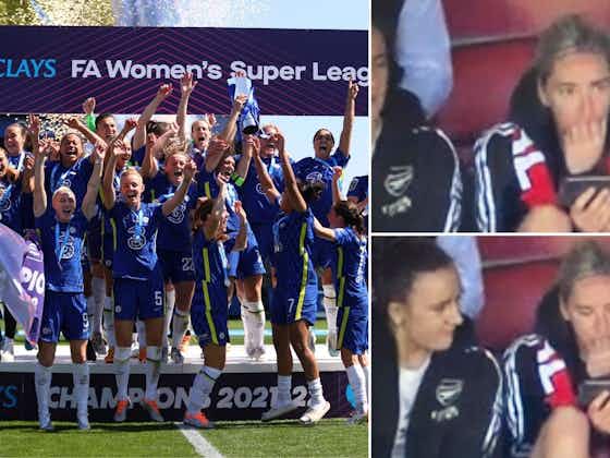 Article image:WSL: Jordan Nobbs was every Arsenal fan as she watched Chelsea match on sidelines