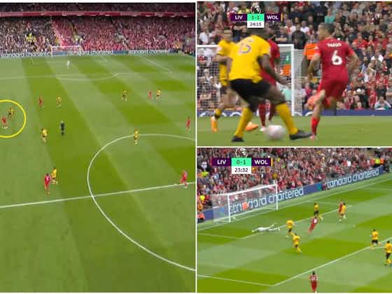 Article image:Liverpool's Thiago produces magical assist on Premier League final day vs Wolves