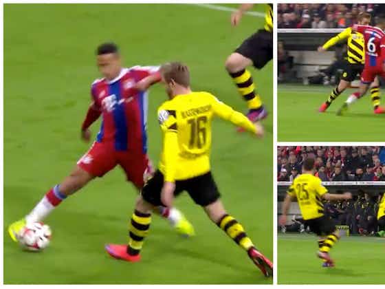 Article image:Liverpool's Thiago pulled off the filthiest 'Elastico' in 2015