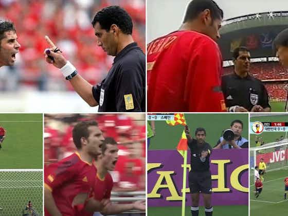 Article image:South Korea vs Spain: It's been 20 years since controversial World Cup game