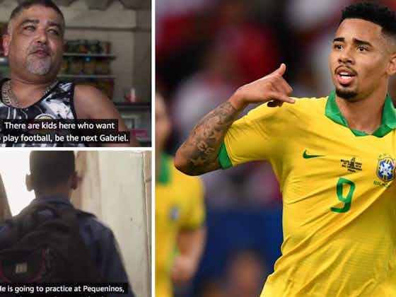 Article image:Gabriel Jesus: Video shows inbound Arsenal man is adored by his hometown