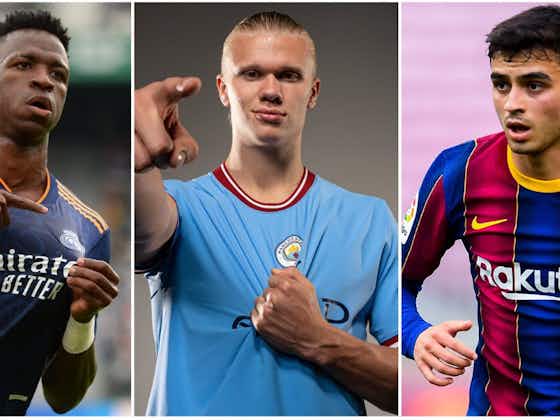 Article image:Vinicius, Haaland, Pedri, Foden: 25 best young players in football ranked