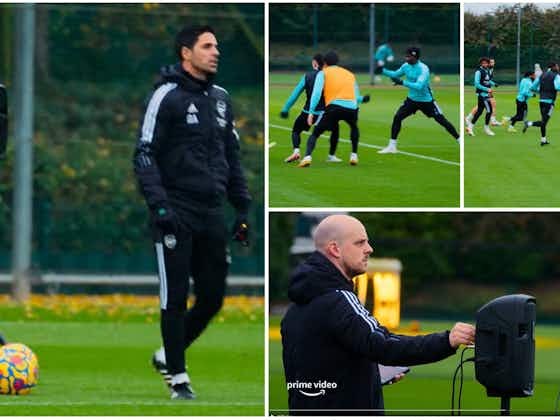 Article image:Arsenal: Mikel Arteta had players train with 'YNWA' playing before Liverpool match
