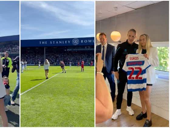 Article image:Euro 2022 star Chloe Kelly gets hero’s welcome from QPR fans at Loftus Road
