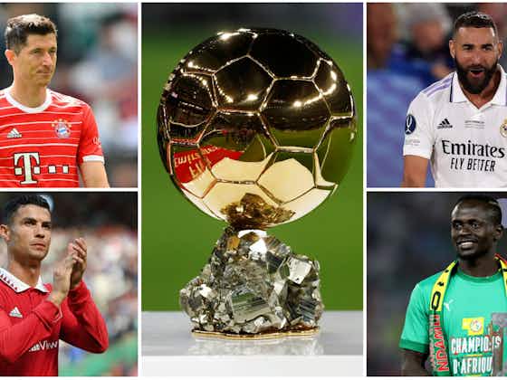 Article image:Ronaldo, Benzema, Salah, Mane: 2022 Ballon d'Or nominees ranked