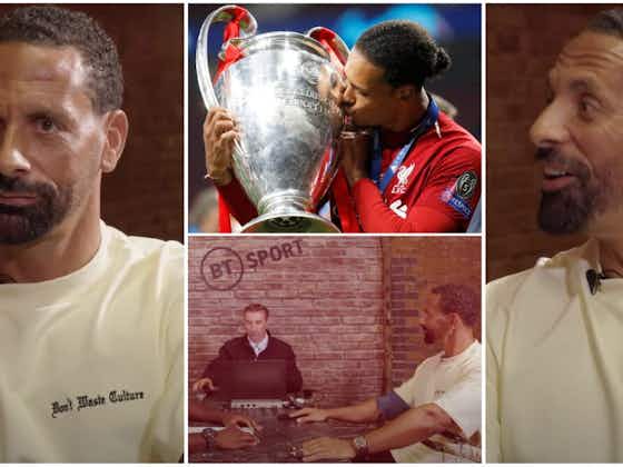 Article image:Man Utd icon Rio Ferdinand fails lie detector question about Liverpool star