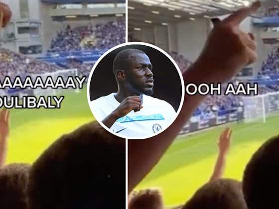 Article image:Kalidou Koulibaly song: Chelsea fans mocked for defender's chant