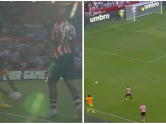 Article image:Anthony Elanga: Man Utd star stupidly assisted Brentford counter-attack