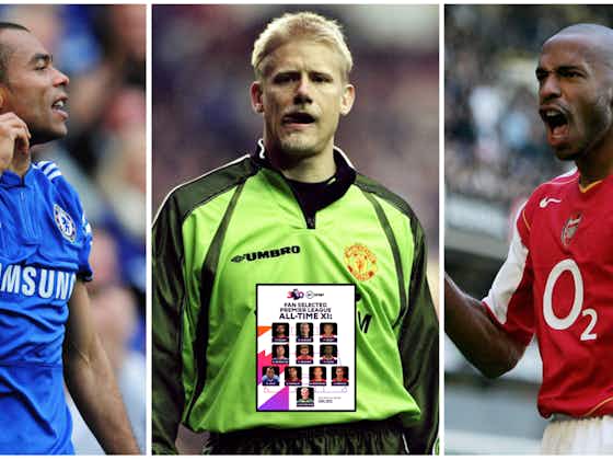 Article image:Henry, Shearer, Gerrard: Premier League all-time XI voted for by 200,000 fans