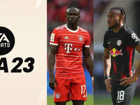 Article image:Mane, Reus, Nkunku: Top 23 rated Bundesliga players in FIFA 23