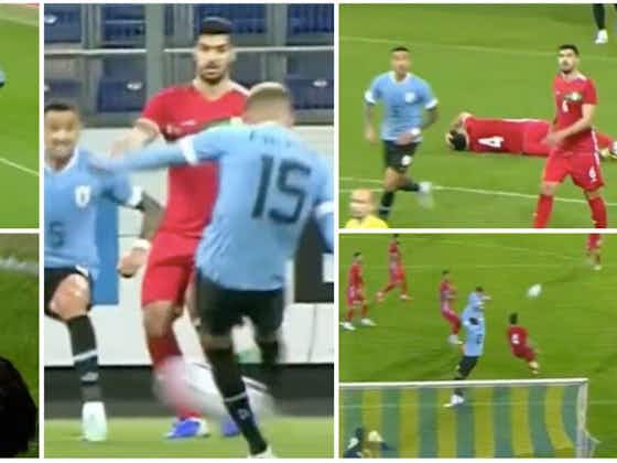 Article image:Fede Valverde: Real Madrid star wiped out player three times during Iran 1-0 Uruguay