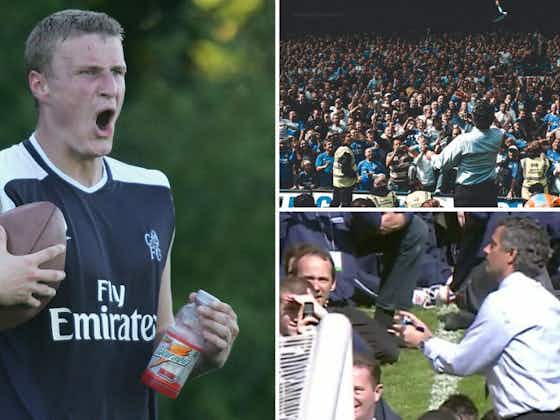 Article image:Jose Mourinho: Chelsea boss actually threw player's medal into crowd