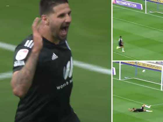 Article image:Funniest goal ever? Alexsandar Mitrovic's strike for Fulham last season is still hilarious