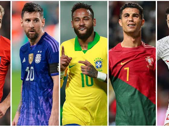Article image:Neymar, Ronaldo, Messi: Who has the best international goals-per-game ratio?