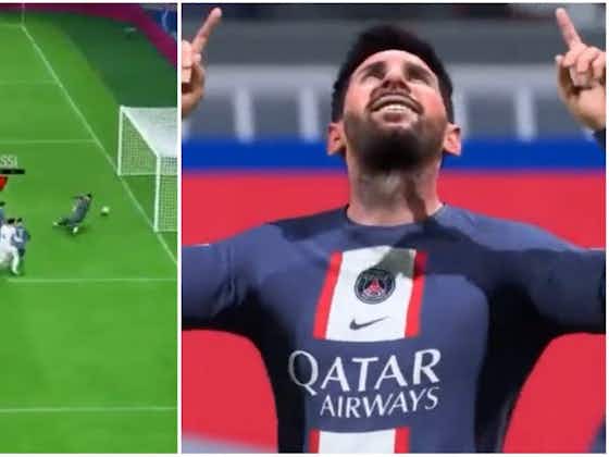 Article image:Lionel Messi: FIFA 23 French commentators go mental when he scores for PSG