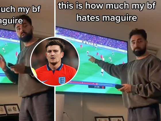 Article image:Harry Maguire: England fan goes full Jamie Carragher with analysis